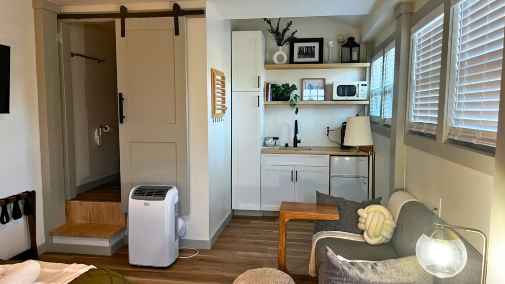 Airbnbのキッチン例